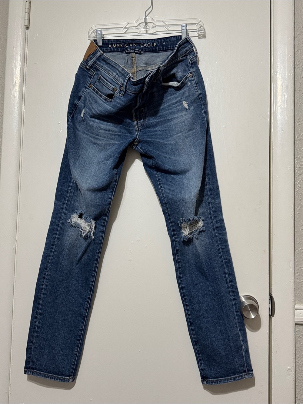 American Eagle Men’s Distressed Skinny Jeans 32x32 110